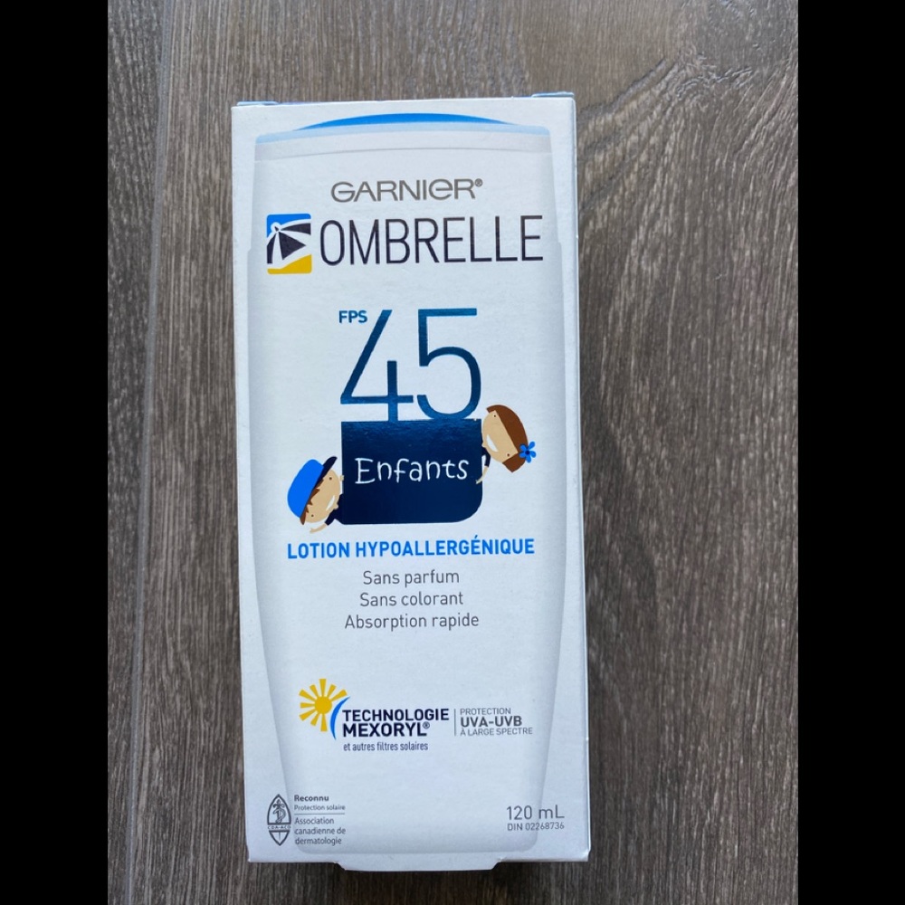 Sunscreen for kids